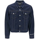 【15,000円以上1,000円OFF!!】 MAISON KITSUNE メゾン キツネ ブルー Blu Maison kitsune light denim jacket ジャケット メンズ 秋冬2023 LM02104WW0081 【関税・送料無料】【ラッピング無料】 ik