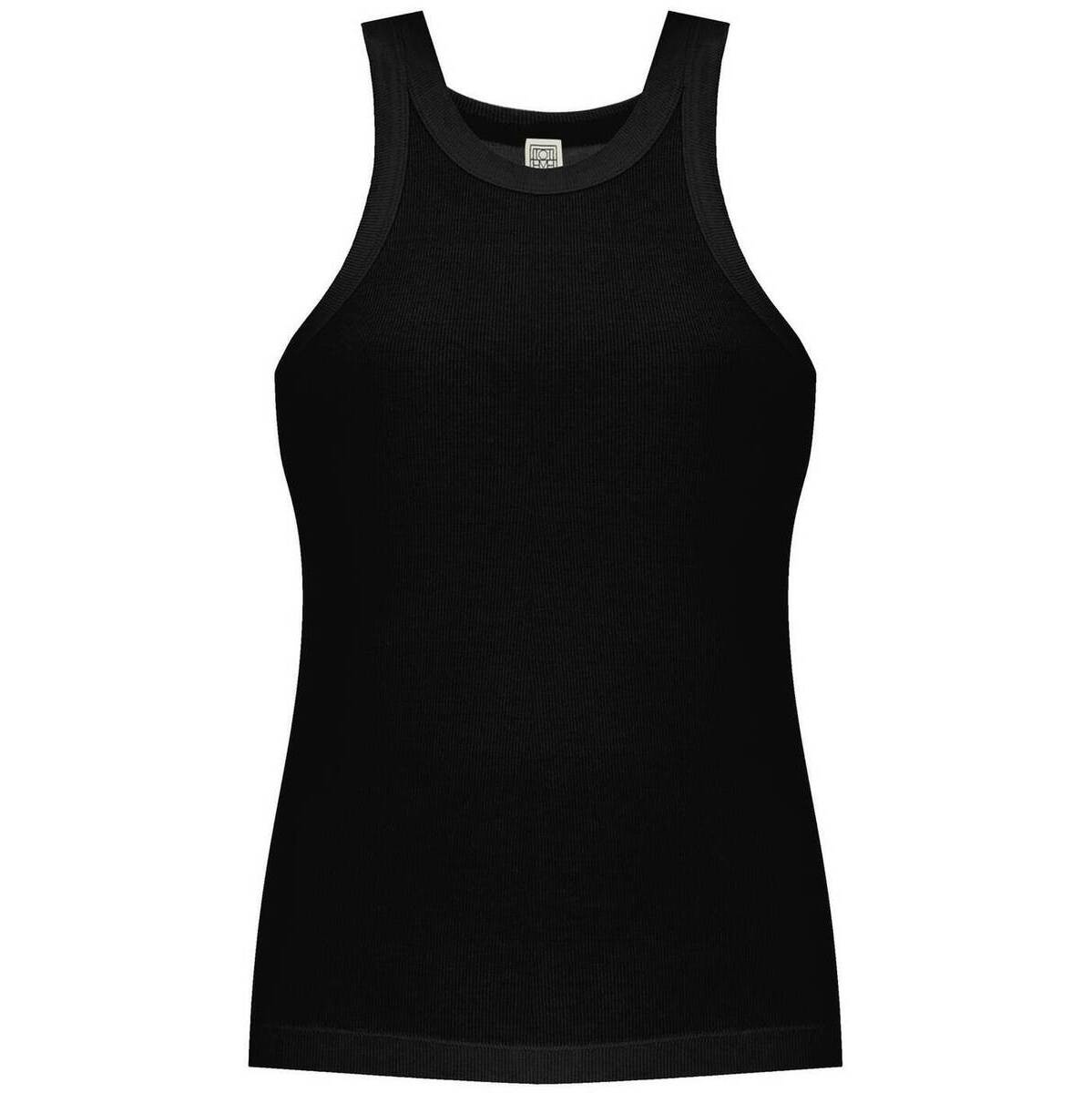 TOTEME ȡƥ ֥å Nero Toteme curved rib tank top ȥåץ ǥ ղ2024 211 437 772 ڴǡ̵ۡڥåԥ̵ ik