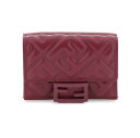 フェンディ 財布（レディース） 【0の付く日ポイント4倍】 FENDI フェンディ マルチカラー Colori misti Fendi micro wallet baguette 財布 レディース 秋冬2023 8M0395 AQES 【関税・送料無料】【ラッピング無料】 ik