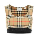 楽天BRANDSHOP・クラージュ楽天市場店【15,000円以上ご購入で1,000円OFF！】 BURBERRY バーバリー マルチカラー Colori misti Burberry dalby check sport top トップス レディース 春夏2024 8049477 【関税・送料無料】【ラッピング無料】 ik