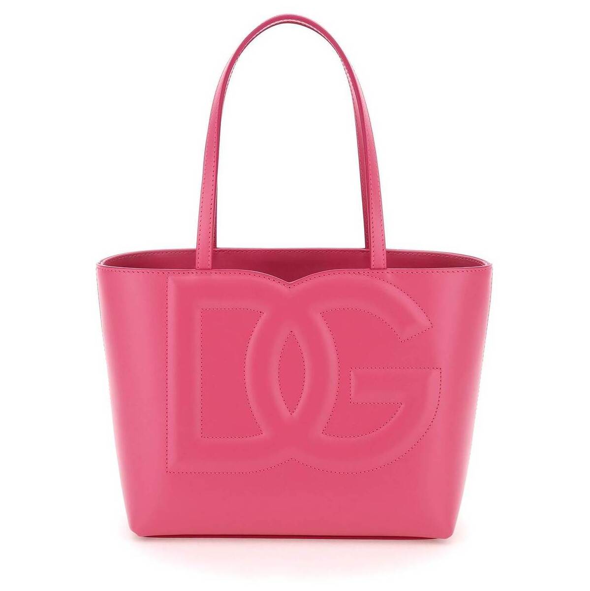 トートバッグ DOLCE&GABBANA ドルチェ&ガッバーナ ピンク Rosa Dolce & gabbana leather tote bag トートバッグ レディース 春夏2024 BB7337 AW576 【関税・送料無料】【ラッピング無料】 ik