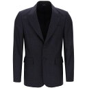 【0の付く日ポイント4倍】 FENDI フェンディ ブルー Blu Fendi ff striped single-breasted jacket ジャケット メンズ 秋冬2023 FJ0768 AQMP 【関税・送料無料】【ラッピング無料】 ik