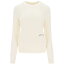 GANNI ˡ ۥ磻 Bianco Ganni brushed alpaca and wool sweater ȥ졼ʡ ǥ ղ2024 K2104 ڴǡ̵ۡڥåԥ̵ ik