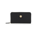 ヴェルサーチェ 財布（レディース） 【15,000円以上1,000円OFF!!】 VERSACE ヴェルサーチ ブラック Nero Versace la medusa wallet 財布 レディース 春夏2024 DPDI056 DVIT4T 【関税・送料無料】【ラッピング無料】 ik