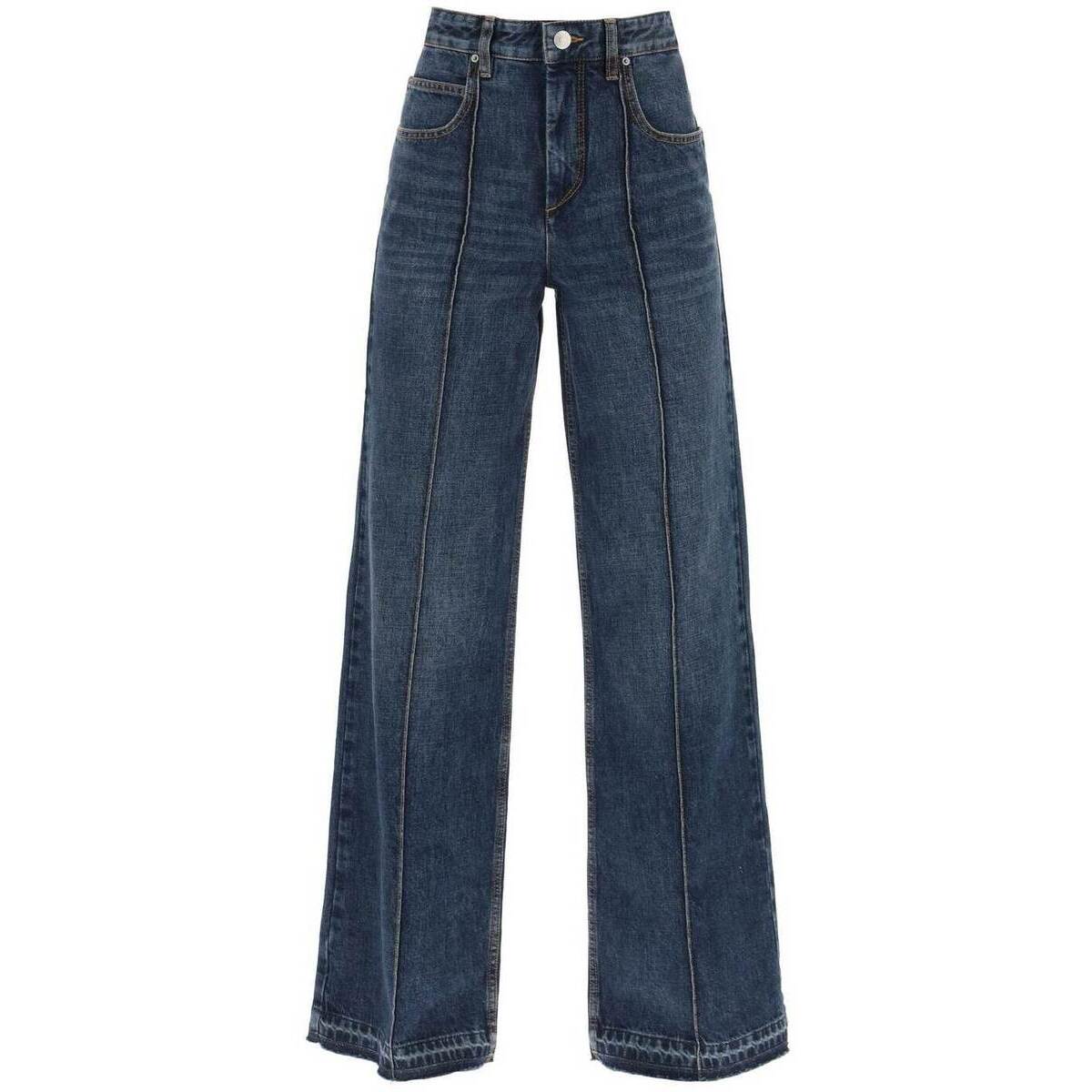 ISABEL MARANT イザベル マラン ブルー Blu Isabel marant noldy flared jeans デニム レディース 春夏2024 PA0266FB B1H09I  ik