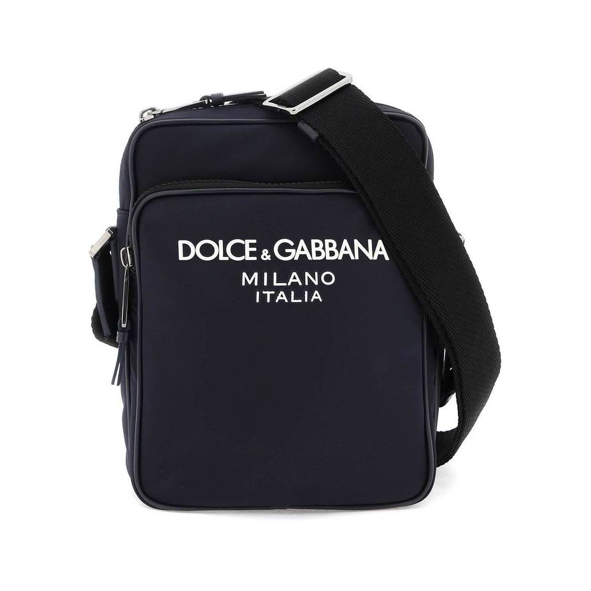 DOLCE&GABBANA ドルチェ&ガッバーナ ブルー Blu Dolce & gabbana nylon crossbody bag バッグ メンズ 春夏2024 BM2294 AG182 【関税・送料無料】【ラッピング無料】 ik