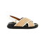 MARNI ޥ ޥ顼 Colori misti Marni leather and raffia fussbett sandals  ǥ ղ2024 FBMS013801P3860 ڴǡ̵ۡڥåԥ̵ ik