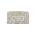 ヴェルサーチェ 財布（レディース） 【15,000円以上1,000円OFF!!】 VERSACE ヴェルサーチ ベージュ Beige Versace barocco long wallet 財布 レディース 春夏2024 DPDI056 1A09741 【関税・送料無料】【ラッピング無料】 ik