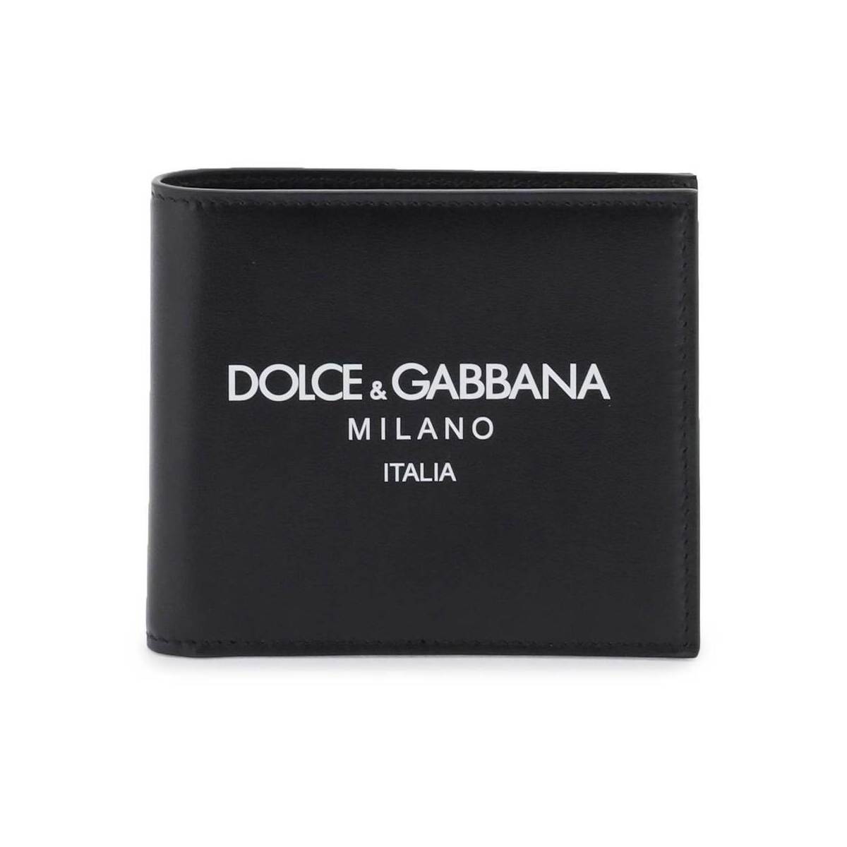 ドルチェ＆ガッバーナ 財布（メンズ） DOLCE&GABBANA ドルチェ&ガッバーナ ブラック Nero Dolce & gabbana wallet with logo 財布 メンズ 春夏2024 BP1321 AN244 【関税・送料無料】【ラッピング無料】 ik