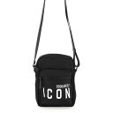 【15,000円以上1,000円OFF!!】 DSQUARED2 ディースクエアード ブラック Nero Dsquared2 nylon icon crossbody bag バッグ メンズ 春夏2024 CBM0023 11703199 【関税・送料無料】【ラッピング無料】 ik