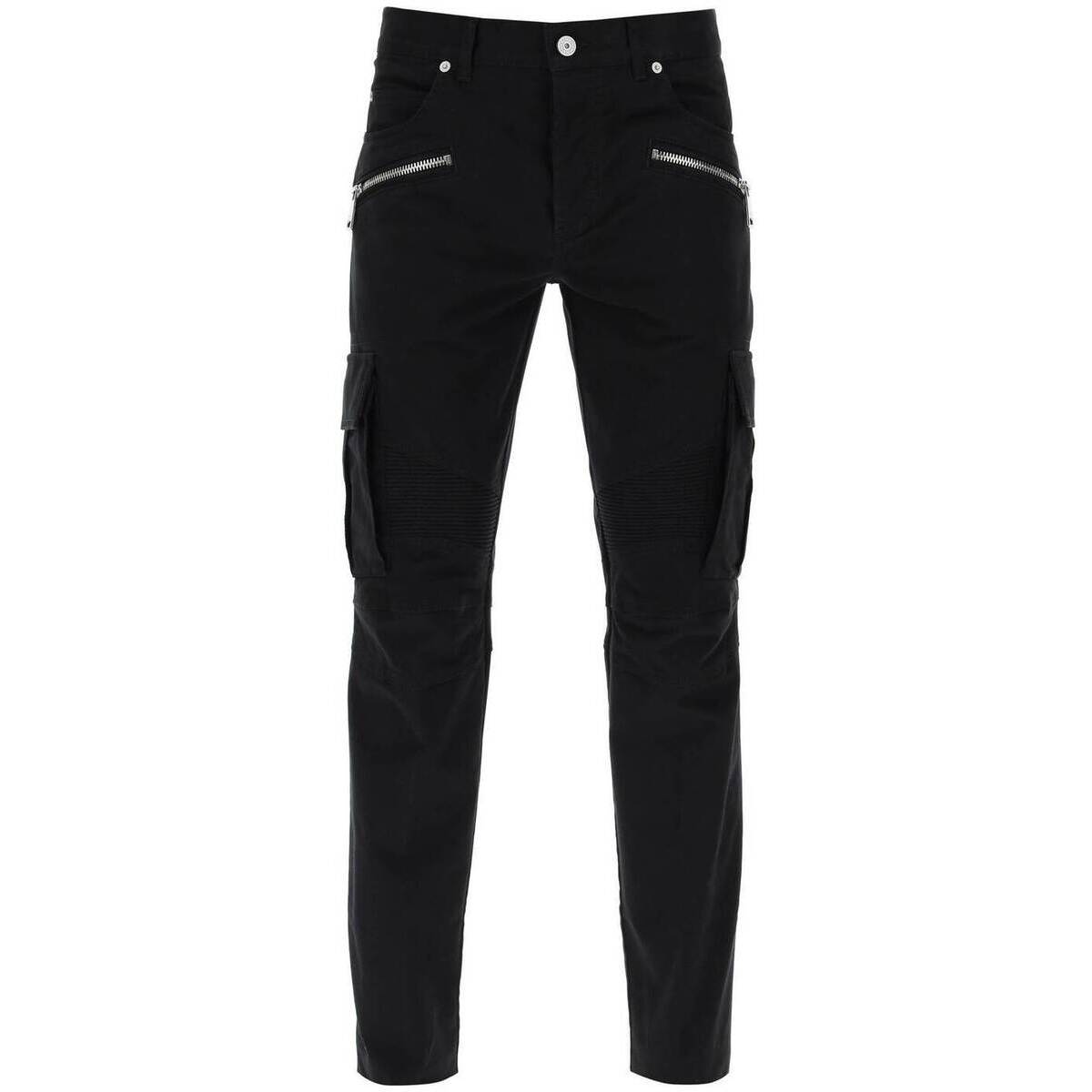 BALMAIN バルマン ブラック Nero Balmain tapered cargo pants パンツ メンズ 春夏2024 CH1MH017CD96 【関税・送料無料】【ラッピング無料】 ik