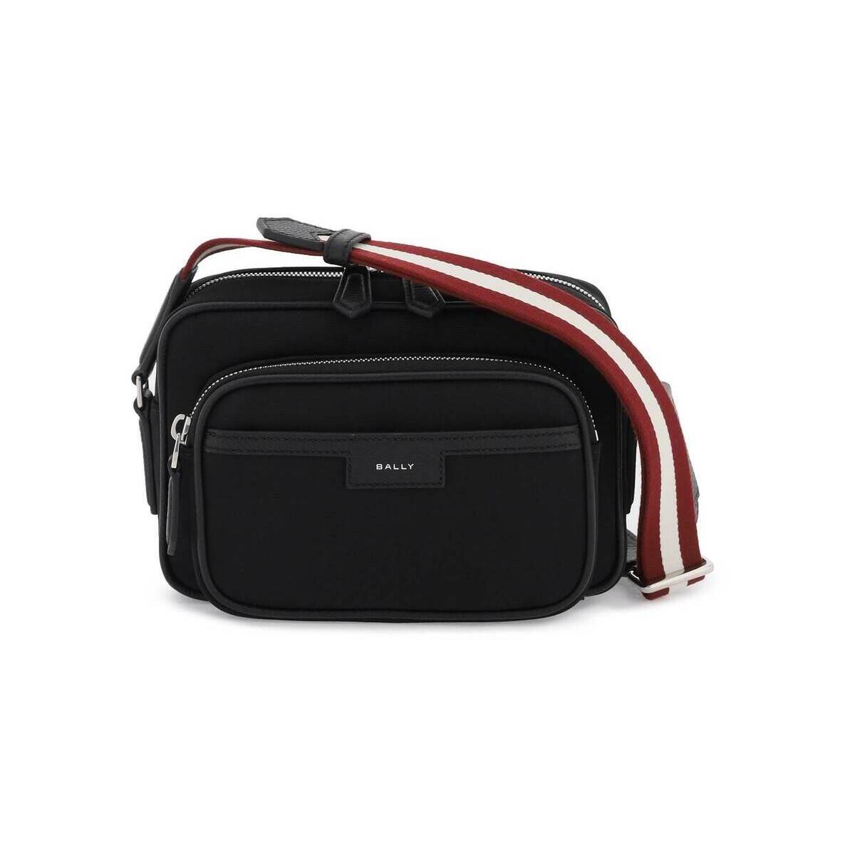 バリー バッグ メンズ BALLY バリー ブラック Nero Bally nylon crossbody bag バッグ メンズ 春夏2024 MAC02N NY223 【関税・送料無料】【ラッピング無料】 ik