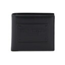 ドルチェ＆ガッバーナ 財布（メンズ） DOLCE&GABBANA ドルチェ&ガッバーナ ブラック Nero Dolce & gabbana leather bi-fold wallet 財布 メンズ 春夏2024 BP1321 AG218 【関税・送料無料】【ラッピング無料】 ik