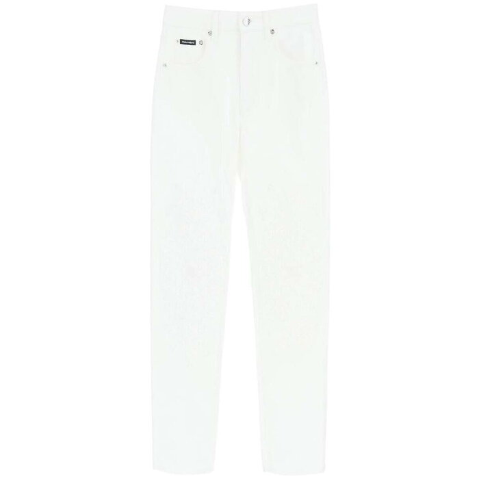 DOLCE&GABBANA ドルチェ&ガッバーナ Bianco Dolce & gabbana jeans with cut out embroidery デニム レディース 春夏2022 FTCFPZ GDAF2 【関税・送料無料】【ラッピング無料】 ik