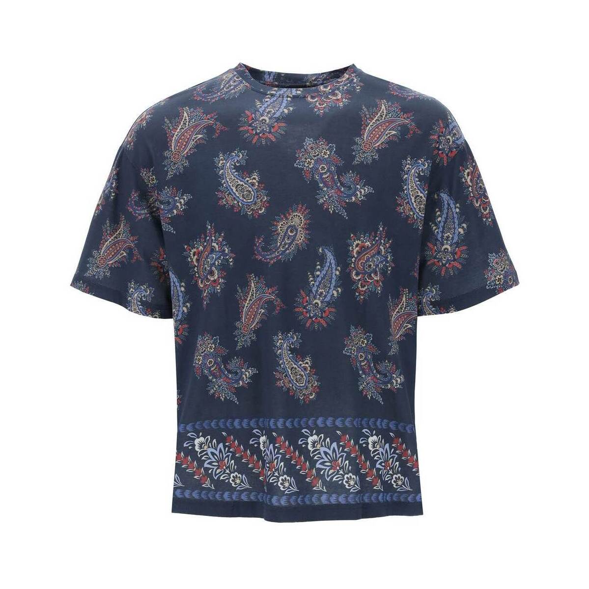 ETRO エトロ グリーン Verde Etro Tシャツ メンズ 春夏2024 MRMA0004 AJ055 【関税・送料無料】【ラッピング無料】 ik