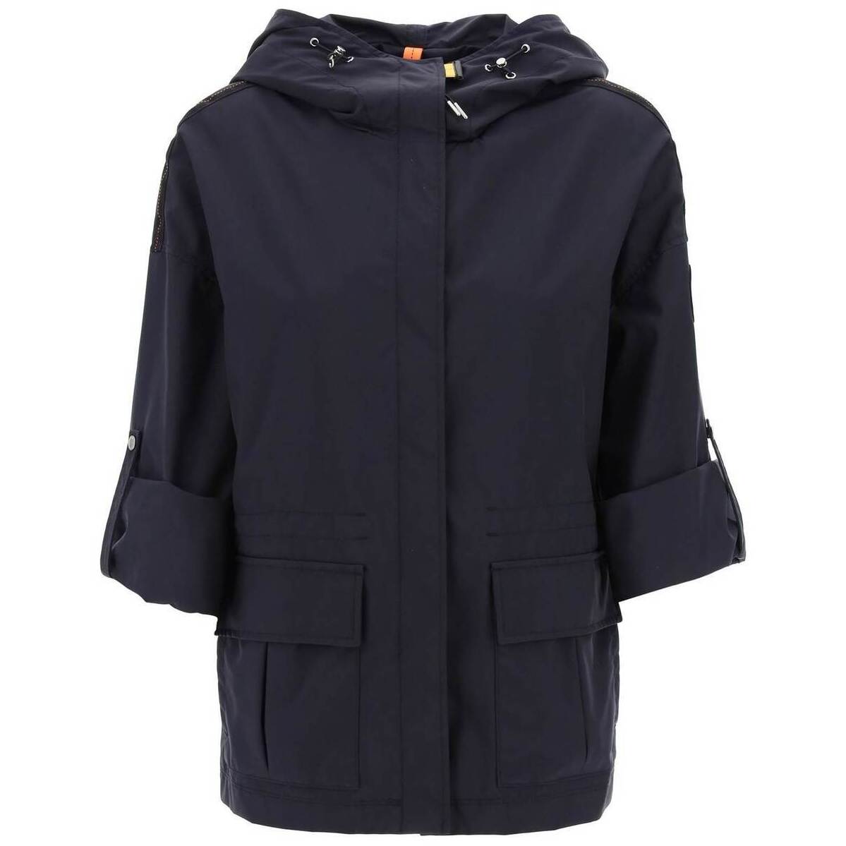 PARAJUMPERS パラジャンパーズ ブルー Blu Parajumpers parka midi con cappuccio hailee トレーナー ..