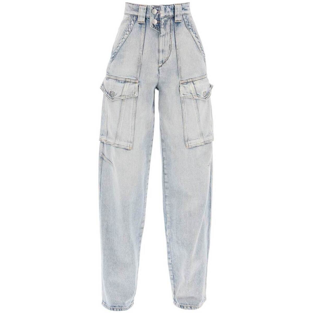 MARANT ETOILE ޥ ȥ ֥롼 Blu Isabel marant etoile heilani cargo jeans ǥ˥ ǥ ղ2024 PA0280FA B1H02E ڴǡ̵ۡڥåԥ̵ ik