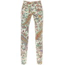 【0の付く日ポイント4倍】 ETRO エトロ マルチカラー Colori misti Etro jeans con motivo paisley デニム レディース 春夏2024 WRNB0003 AK031 【関税・送料無料】【ラッピング無料】 ik