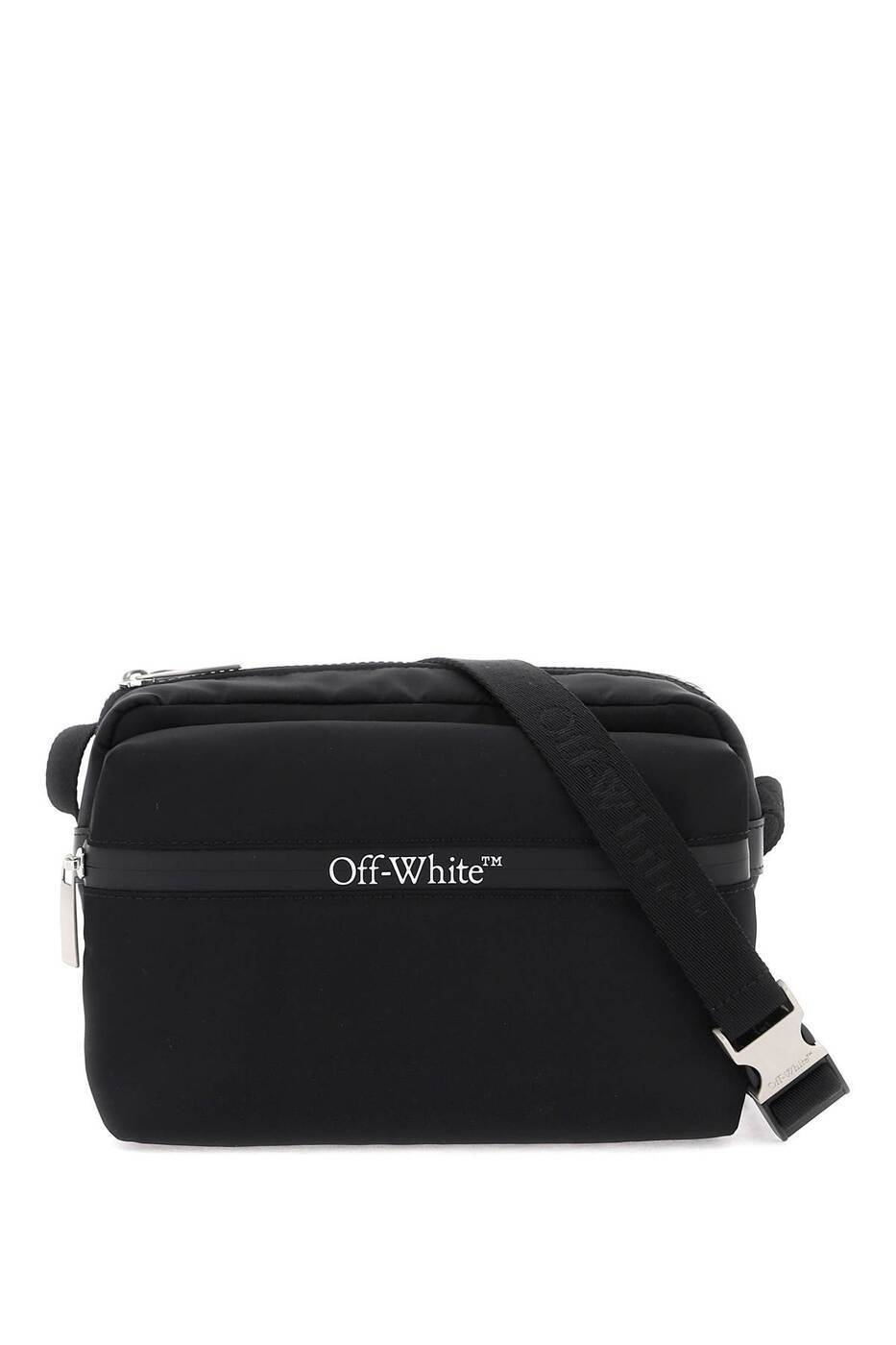 オフホワイト バッグ メンズ 【本日5の付く日ポイント4倍!】 OFF WHITE オフホワイト ブラック Nero Off-white borsa a tracolla outdoor バッグ メンズ 春夏2024 OMNQ081S24FAB001 【関税・送料無料】【ラッピング無料】 ik