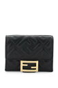 フェンディ 財布（レディース） 【15,000円以上ご購入で1,000円OFF！】 FENDI フェンディ ブラック Nero Fendi tri-fold micro wallet 財布 レディース 春夏2024 8M0395 AAJD 【関税・送料無料】【ラッピング無料】 ik