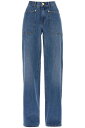 楽天BRANDSHOP・クラージュ楽天市場店TORY BURCH トリー バーチ ブルー Blu Tory burch high-waisted cargo style jeans in デニム レディース 春夏2024 157135 【関税・送料無料】【ラッピング無料】 ik