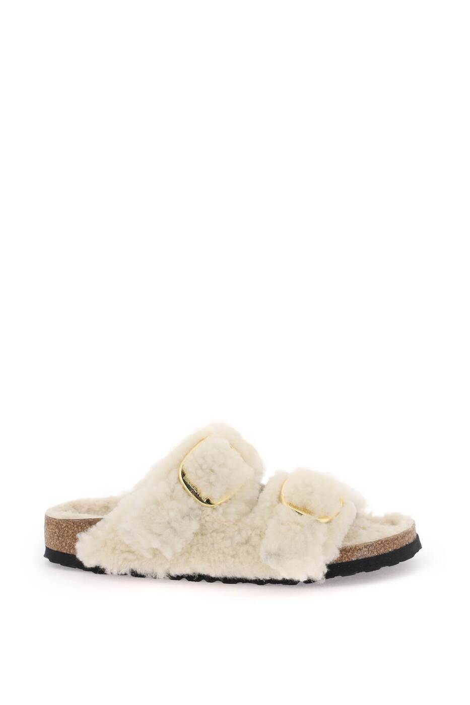 【三連休クーポン配布中！】 BIRKENSTOCK ビルケンシュトック Birkenstock arizona big buckle mules in teddy サンダル レディース 春夏2024 1023130 【関税・送料無料】【ラッピング無料】 ikのサムネイル