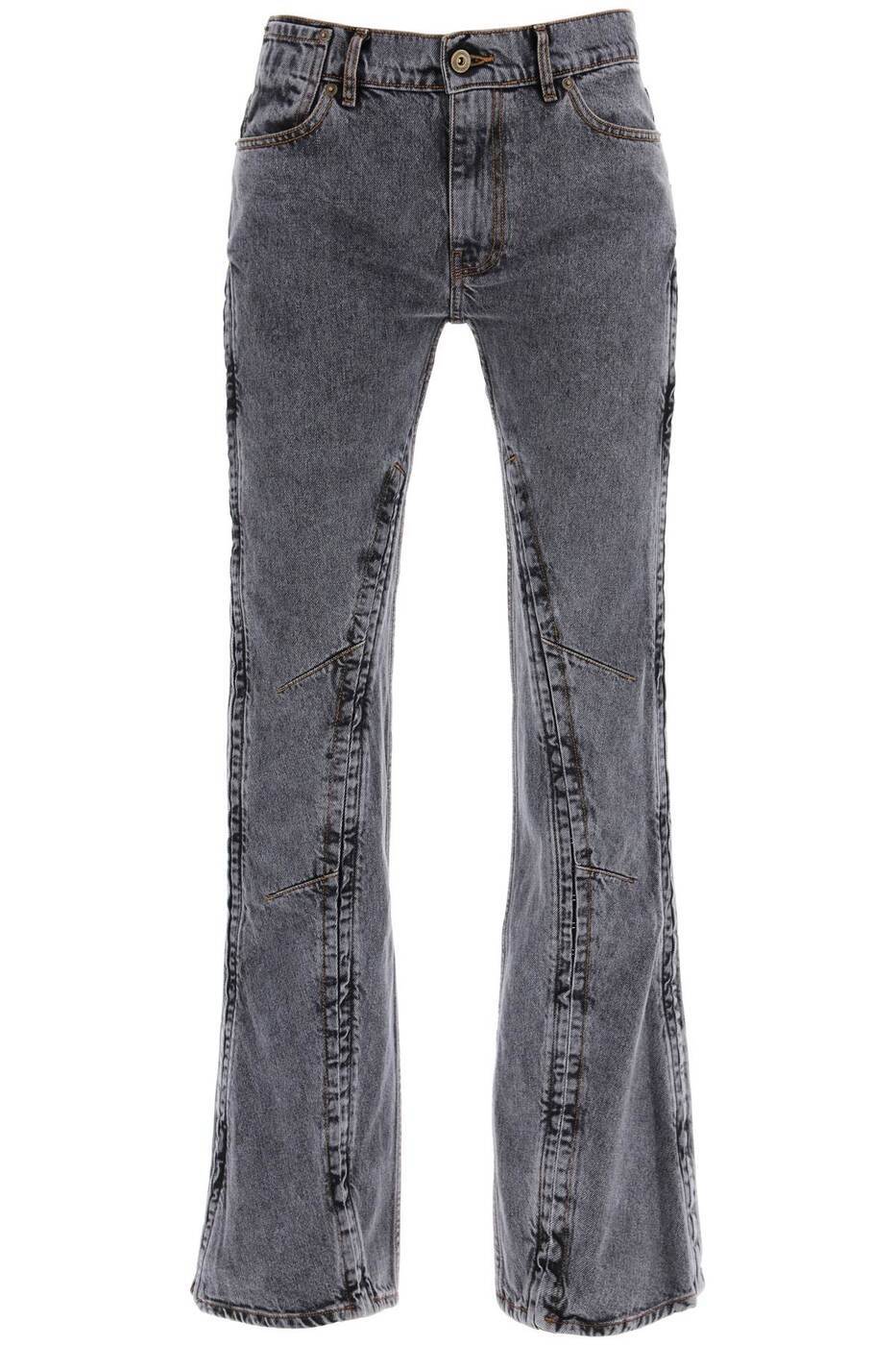 Y/PROJECT 磻 ץ ֥å Nero Y project hook-and-eye flared jeans ǥ˥ ǥ ղ2024 107PA002 D51 ڴǡ̵ۡڥåԥ̵ ik