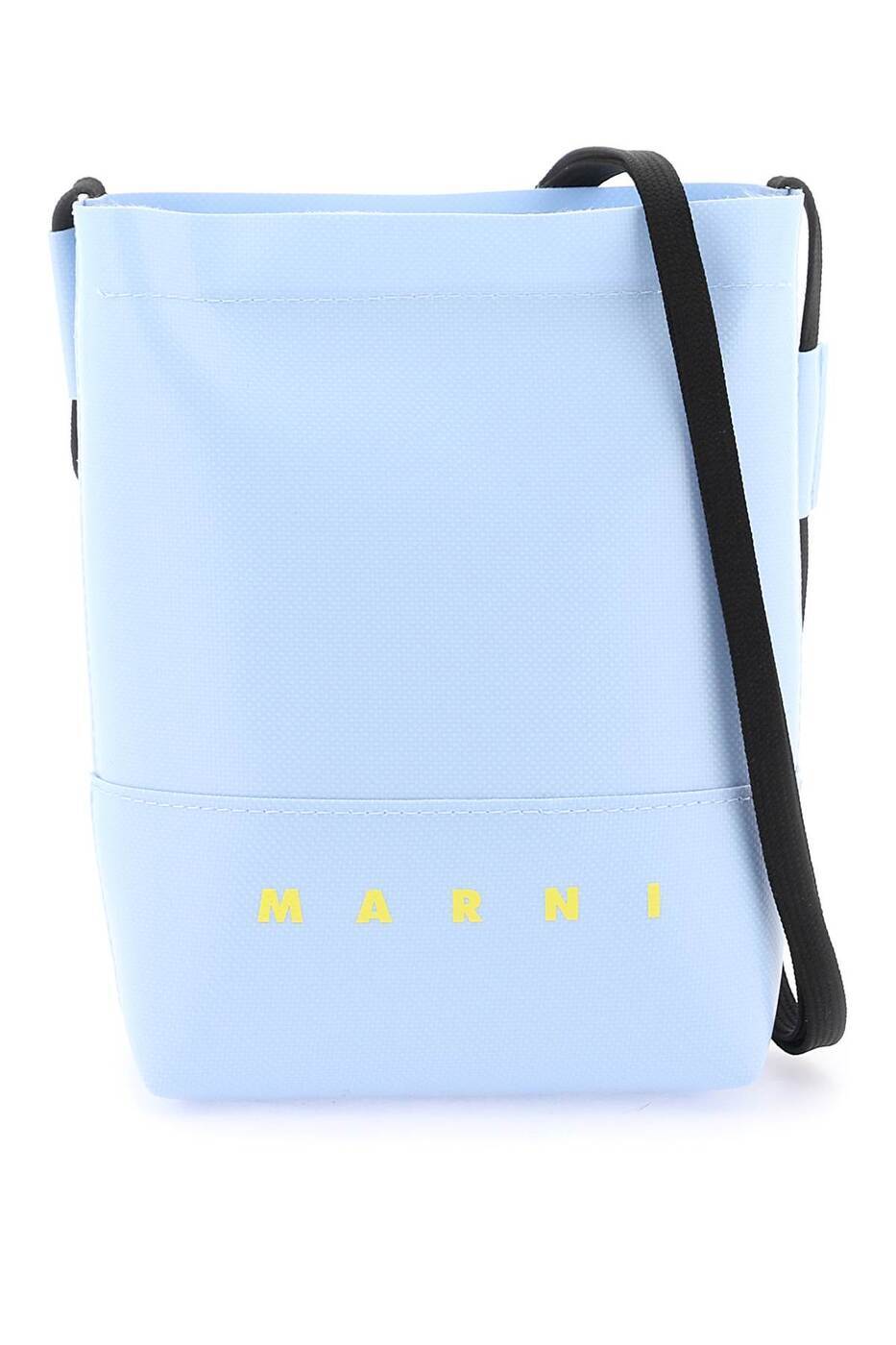 マルニ 夏バッグ メンズ 【土日限定クーポン配布中！】 MARNI マルニ ブルー Celeste Marni coated canvas crossbody bag バッグ メンズ 春夏2024 SBMQ0068A0P5769 【関税・送料無料】【ラッピング無料】 ik