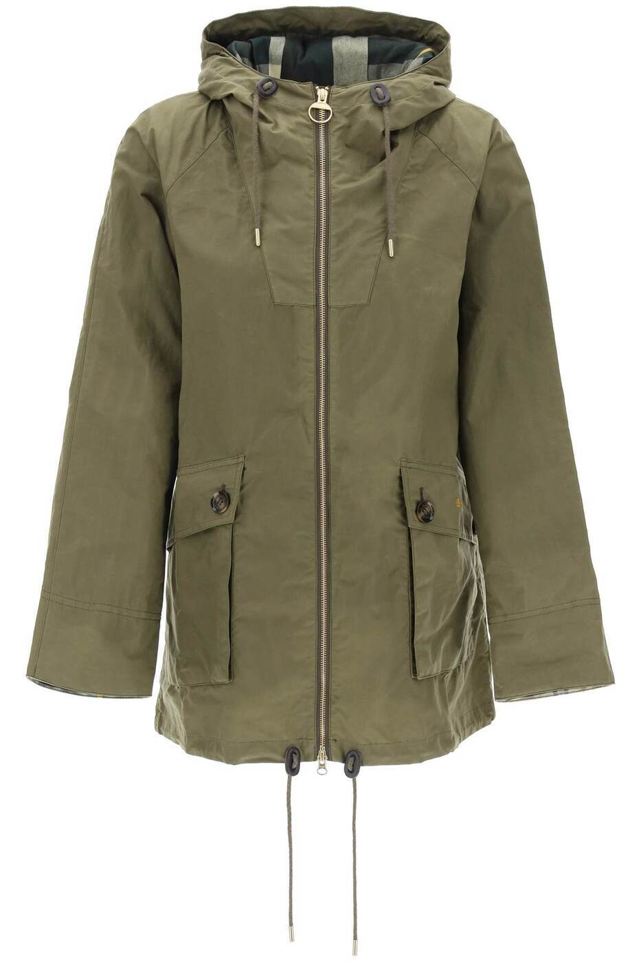 BARBOUR バブアー グリーン Verde Barbour waterproof keldy トレーナー レディース 春夏2024 LSP0151 ..