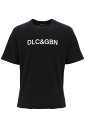 ドルチェ&ガッバーナ 【15,000円以上1,000円OFF!!】 DOLCE&GABBANA ドルチェ&ガッバーナ ブラック Nero Dolce & gabbana crewneck t-shirt with logo Tシャツ メンズ 春夏2024 G8PN9T G7M8F 【関税・送料無料】【ラッピング無料】 ik