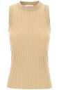 SPORTMAX スポーツマックス ベージュ Beige Sportmax sleeveless ribbed knit top トップス レディース 春夏2024 TOLEDO 【関税・送料無料】【ラッピング無料】 ik