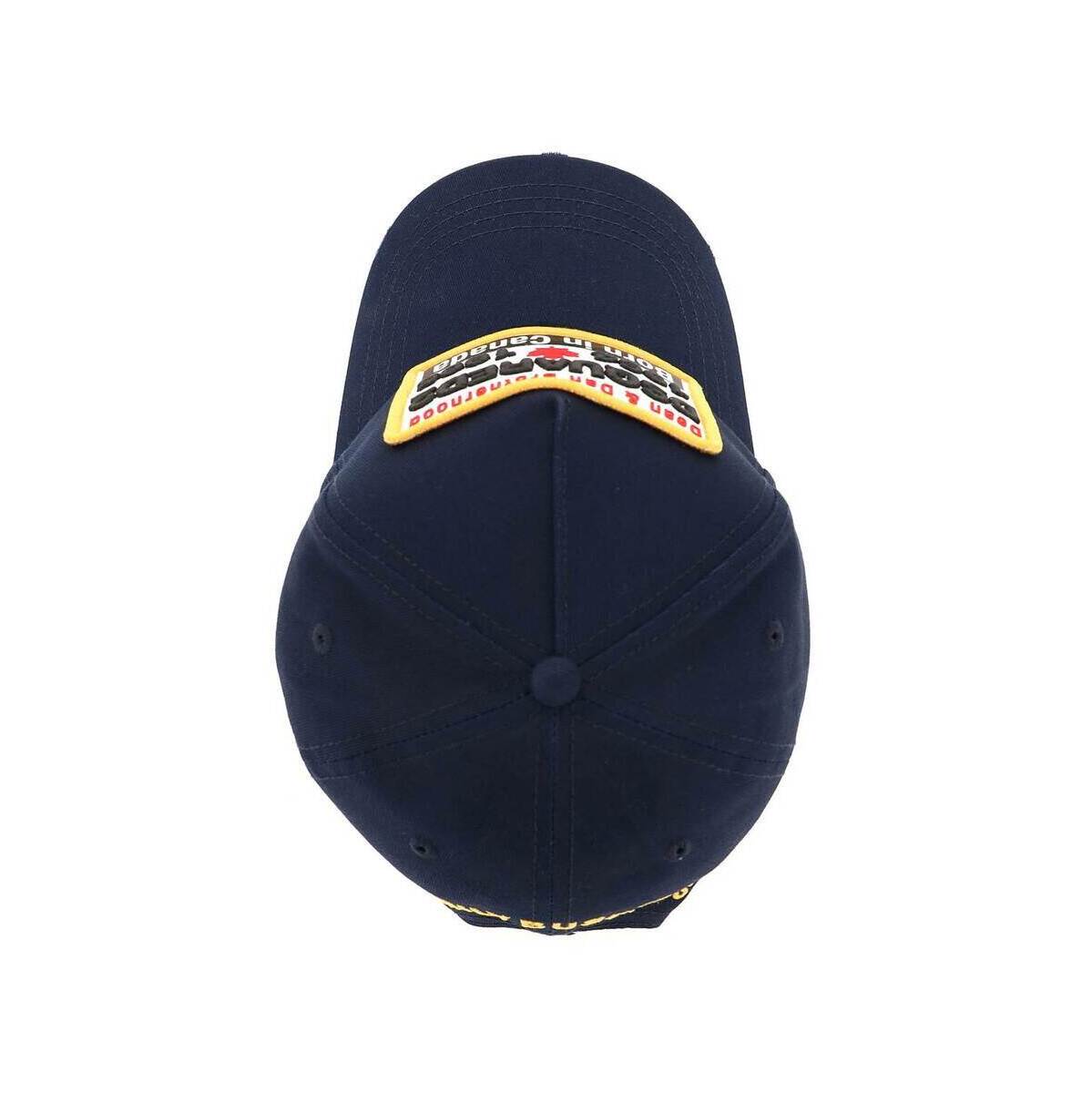 新品NEW DSQUARED2 ディースクエアード Blu Dsquared2 baseball hat with logo patch 帽子 メンズ 春夏2022 BCM0552 05C00001  ik：BRANDSHOP・クラージュ店 爆買いセール