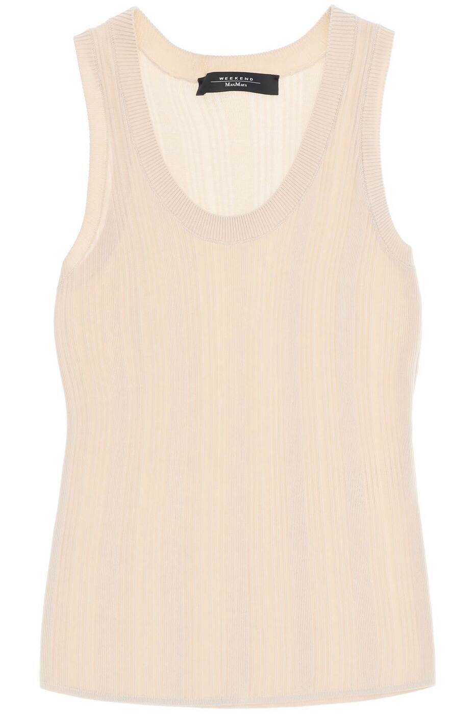 WEEKEND MAX MARA ウィークエンド マックス マーラ Weekend max mara ceylon ribbed knit sleeveless top トップス レディース 春夏2024 CEYLON 【関税・送料無料】【ラッピング無料】 ik