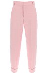 【15,000円以上ご購入で1,000円OFF！】 S MAX MARA エスマックスマーラ ピンク Rosa 's max mara 'linen cigarette pants in 'salix パンツ レディース 春夏2024 SALIX 【関税・送料無料】【ラッピング無料】 ik