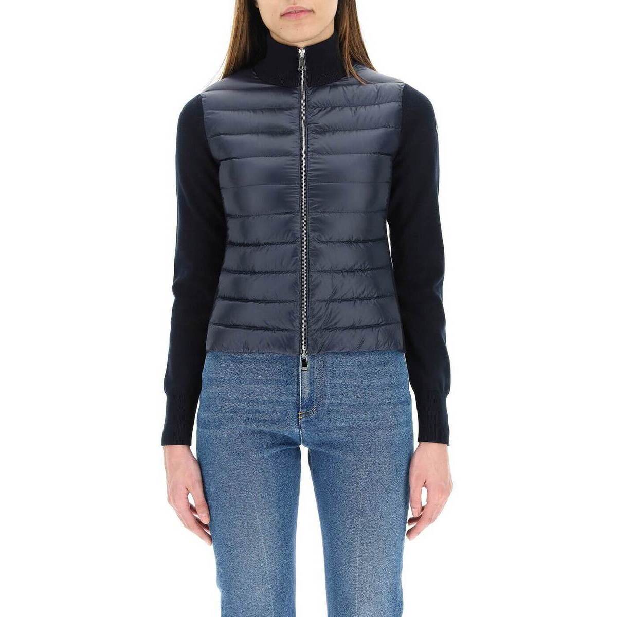 低価大人気 MONCLER モンクレール Blu Moncler basic padded blouson cardigan ジャケット レディース 春夏2022 9B000 26 M1367 ik:BRANDSHOP・クラージュ店 人気豊富な