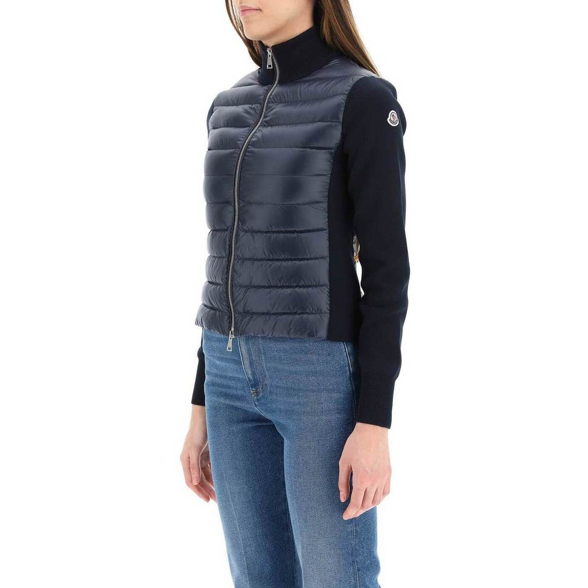低価大人気 MONCLER モンクレール Blu Moncler basic padded blouson cardigan ジャケット レディース 春夏2022 9B000 26 M1367 ik:BRANDSHOP・クラージュ店 人気豊富な