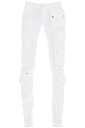 【15,000円以上1,000円OFF!!】 DSQUARED2 ディースクエアード ホワイト Bianco Dsquared2 trumpet cargo pants for パンツ レディース 春夏2024 S75KB0365 S39021 【関税・送料無料】【ラッピング無料】 ik