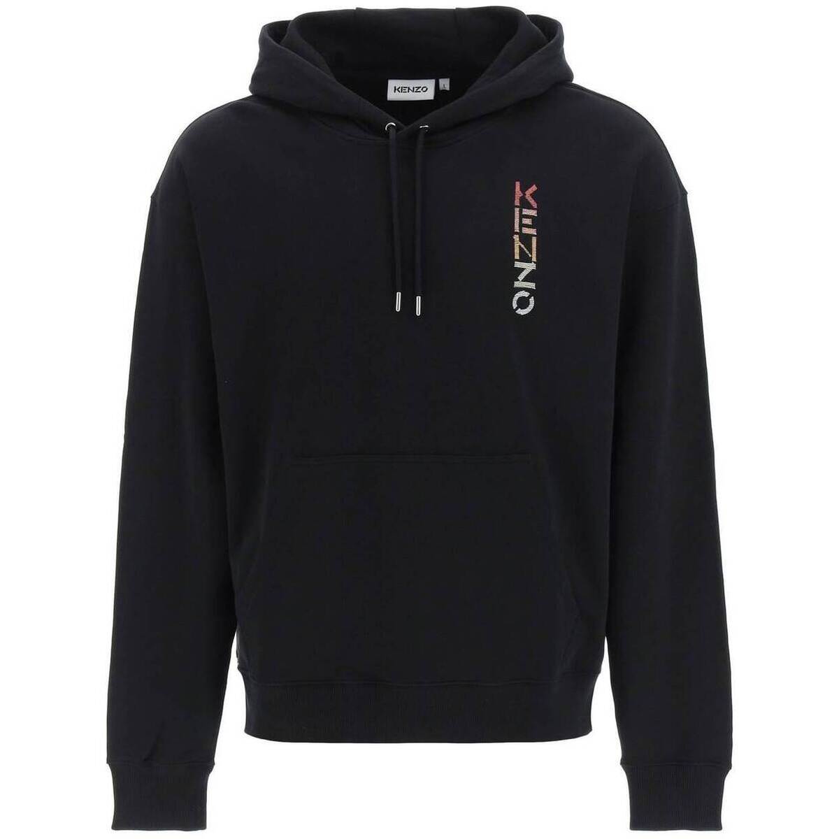 【楽天スーパーSALE対象商品】【2000円OFF!!】 KENZO ケンゾー Nero Kenzo multicolor logo hoodie トレーナー メンズ 春夏2022 FC55SW5534ML ik