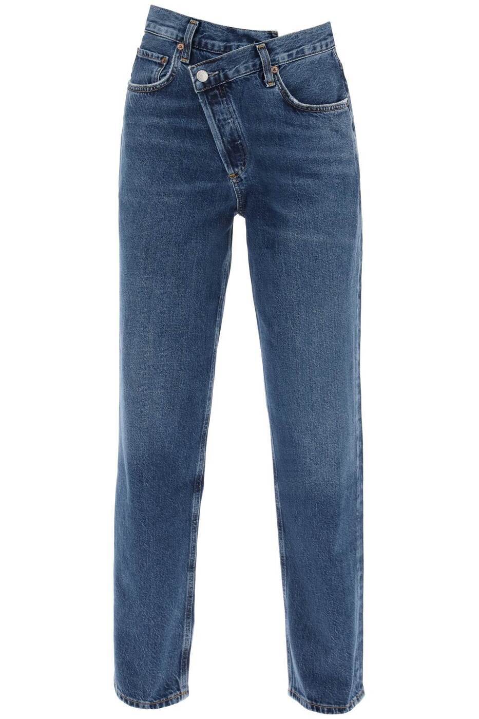 AGOLDE エーゴールドイー ブルー Blu Agolde criss cross jeans デニム レディース 春夏2024 A097B 1604 【関税・送料無料】【ラッピング無料】 ik