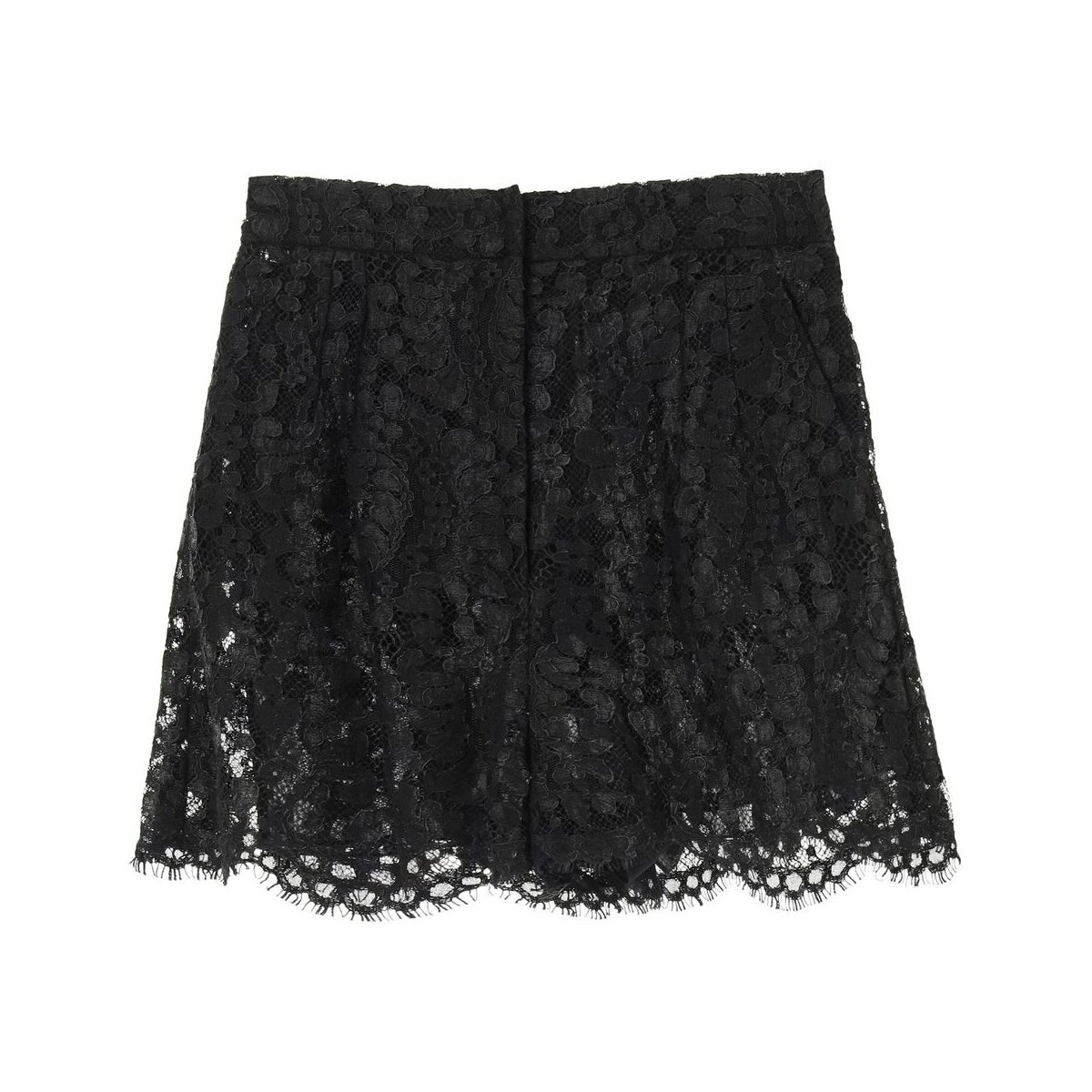 【楽天スーパーSALE対象商品】【3000円OFF!!】 DOLCE&GABBANA ドルチェ&ガッバーナ Nero Dolce & gabbana laminated lace shorts ショーツ レディース 秋冬2021 FTB7RT HLM4T ik