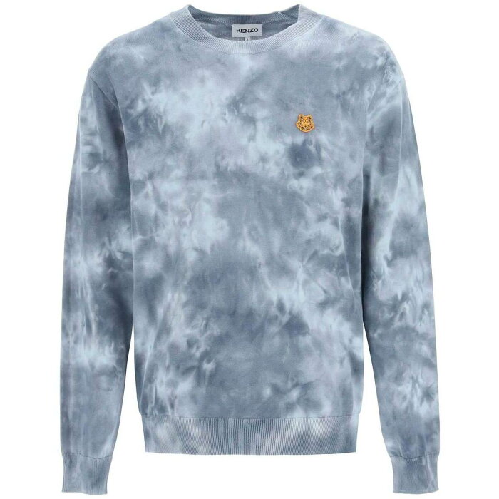 【楽天スーパーSALE対象商品】【2000円OFF!!】 KENZO ケンゾー Colori misti Kenzo tie-dye cotton sweater トレーナー メンズ 春夏2022 FC55PU6813TG ik