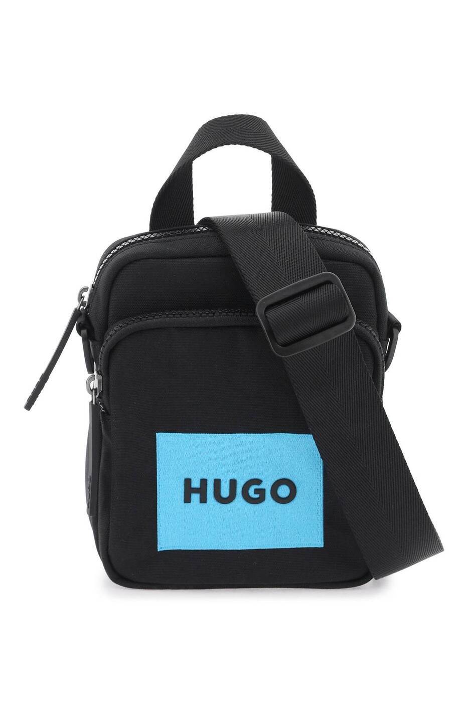 ꥯݥ桪 HUGO ҥ塼 ֥å Nero Hugo nylon shoulder bag with adjustable strap Хå  ղ2024 50516606 ڴǡ̵ۡڥåԥ̵ ik