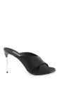 【1000円OFFクーポン配布中!】 ドルチェ&ガッバーナ DOLCE&GABBANA ハイヒール パンプス レディース ブラック High heels Dolce & gabbana satin mules with metal heel. CR1738 AV799 Nero 関税 送料無料 ラッピング無料 2024SS ik