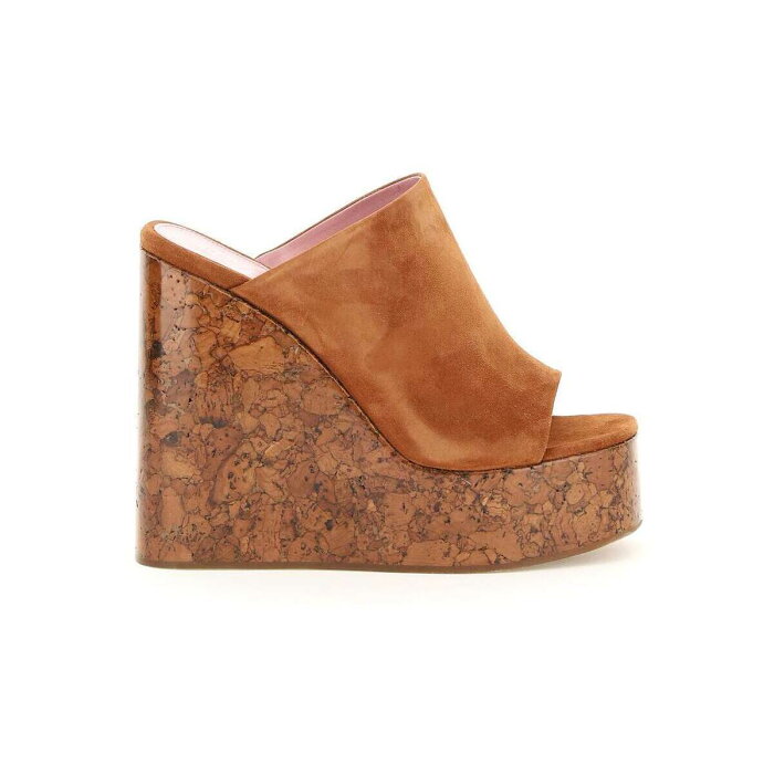 HAUS OF HONEY ハウスオブハニー Marrone Haus of honey cork wedge marble diana mules サンダル レディース 春夏2022 HW23412 【関税・送料無料】【ラッピング無料】 ik