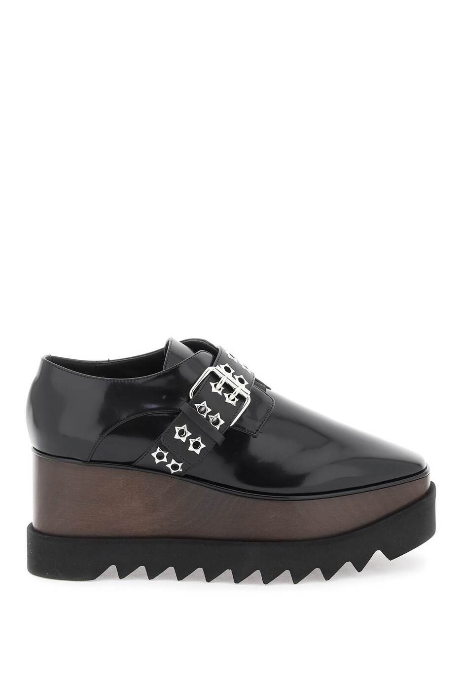 STELLA MCCARTNEY ステラ マッカートニー ブラック Nero Stella mccartney platform elyse lace-up shoes ドレスシューズ レディース 春夏2024 810279 E00150 【関税 送料無料】【ラッピング無料】 ik