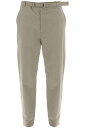 【15,000円以上ご購入で1,000円OFF！】 LEMAIRE ルメール カーキグリーン Khaki Lemaire carrot fluid crepe cotton trousers in パンツ メンズ 春夏2024 PA1085 LF1234 【関税・送料無料】【ラッピング無料】 ik