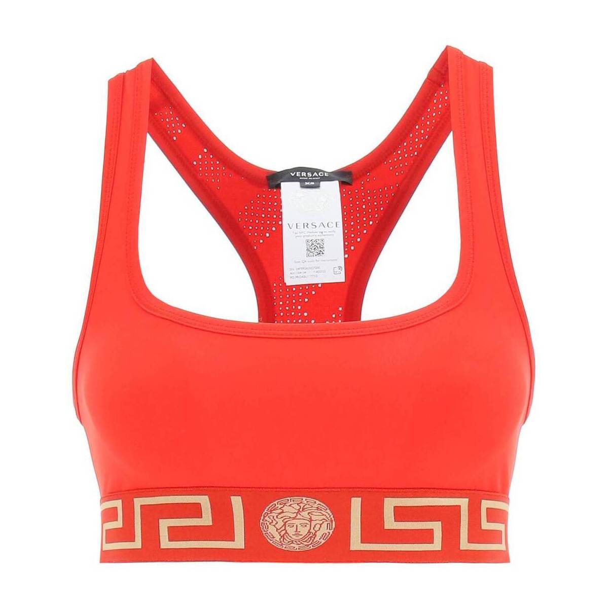 VERSACE 륵 ޥ顼 Colori misti Versace sports bra with greca border  ǥ ղ2023 1004104 1A02322 ڴǡ̵ۡڥåԥ̵ ik