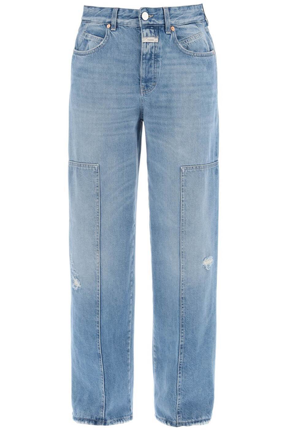 CLOSED クローズド ブルー Blu Closed nikka jeans with patches デニム レディース 春夏2024 C20189 18S 4F 【関税・送料無料】【ラッピング無料】 ik