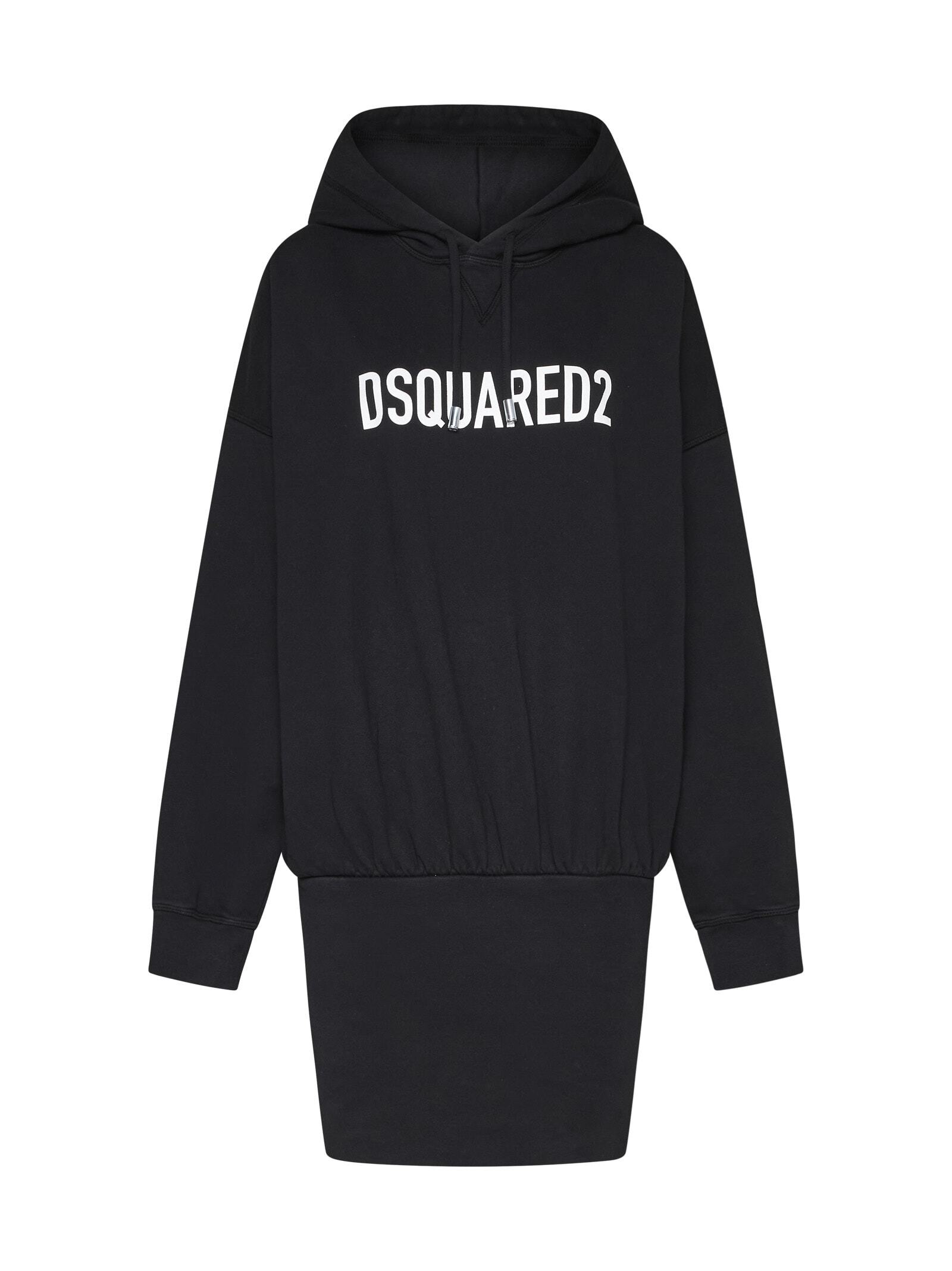 DSQUARED2 ディースクエアード ブラック Black ドレス レディース 秋冬2023 S75CV0617S25538_900 【関税・送料無料】【ラッピング無料】 ia