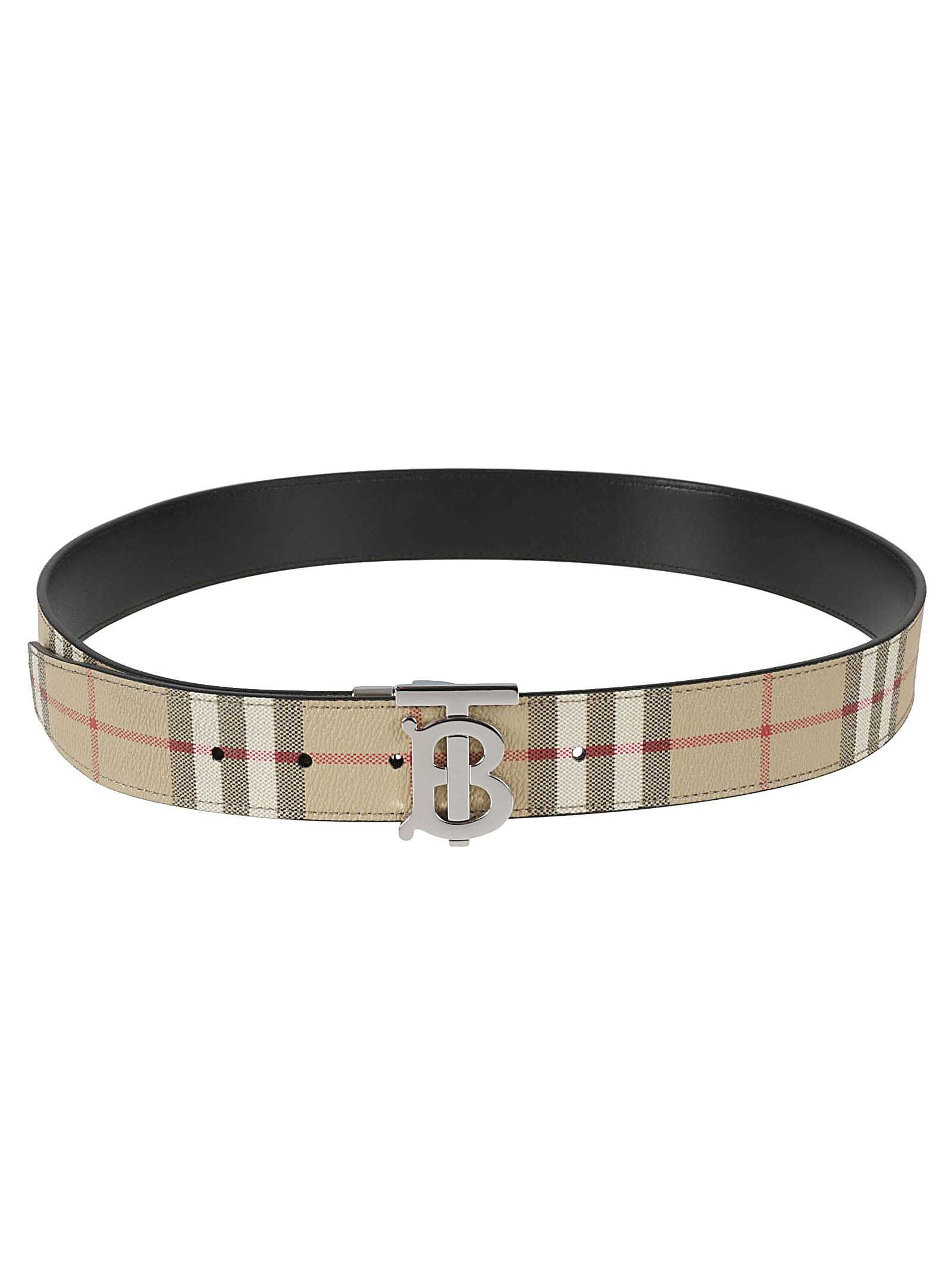 バーバリー ベルト（メンズ） 【楽天スーパーSALE!!100000円以上4000円OFFクーポン対象】 BURBERRY バーバリー ベージュ Beige ベルト メンズ 秋冬2023 8069853_A7026 【関税・送料無料】【ラッピング無料】 ia